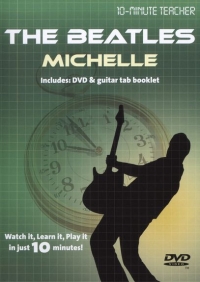 10 Minute Teacher Beatles Michelle Dvd Sheet Music Songbook