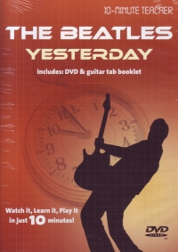 10 Minute Teacher Beatles Yesterday Dvd Sheet Music Songbook