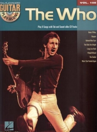 Guitar Play Along 108 The Who Book & Cd Sheet Music Songbook