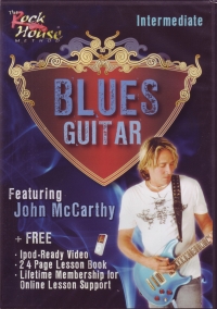 Blues Guitar John Mccarthy Intermediate Dvd Sheet Music Songbook