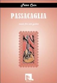 Cain Passacaglia Solo Guitar Sheet Music Songbook