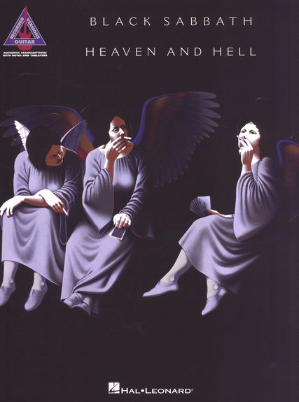 Black Sabbath Heaven And Hell Guitar Tab Sheet Music Songbook