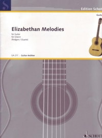 Elizabethan Melodies Book 1 Rodgers/duarte Guitar Sheet Music Songbook