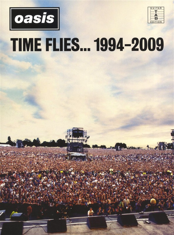 Oasis Time Flies 1994-2009 Guitar Tab Sheet Music Songbook