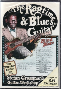 Ragtime & Blues Guitar Of Blind Blake Eisinger Dvd Sheet Music Songbook
