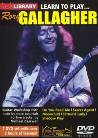 Learn To Play Rory Gallagher Lick Library Dvd Sheet Music Songbook