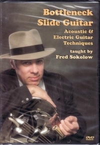 Bottleneck Slide Guitar Sokolow Dvd Sheet Music Songbook