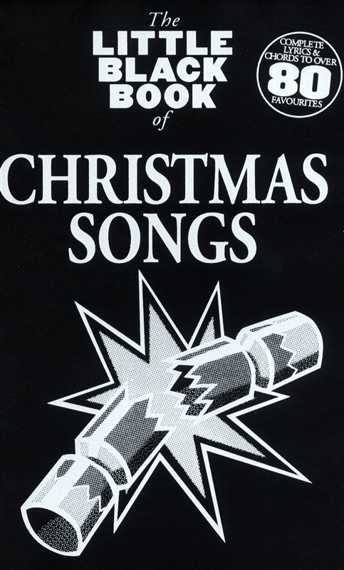 Little Black Book Of Christmas Songs Guitar Sheet Music Songbook