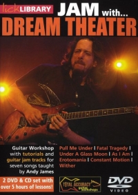 Jam With Dream Theater Lick Library Dvd Sheet Music Songbook