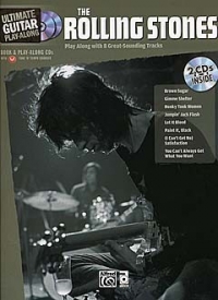 Ultimate Guitar Play Along Rolling Stones Bk & Cd Sheet Music Songbook