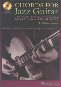 Chords For Jazz Guitar Johnson Book & Cd Sheet Music Songbook