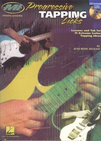 Progressive Tapping Licks Belkadi Book & Cd Sheet Music Songbook