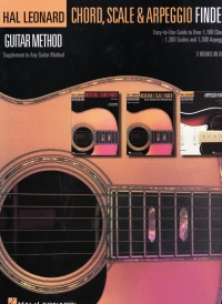 Hal Leonard Guitar Chord Scale & Arpeggio Finder Sheet Music Songbook
