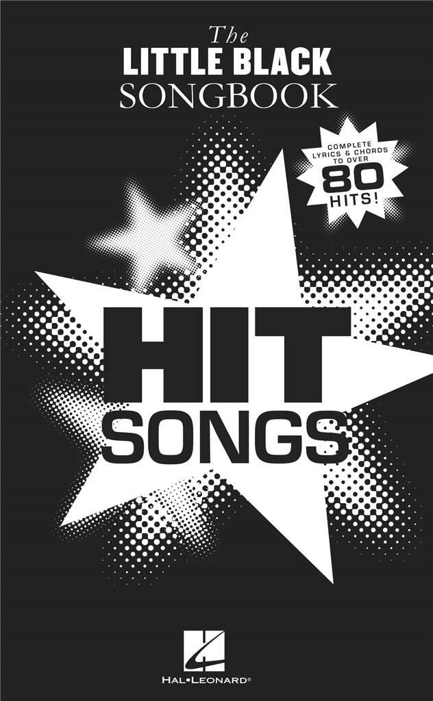 Little Black Songbook Hit Songs Lyrics & Chords Sheet Music Songbook