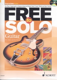 Free To Solo Guitar Book & Cd Sheet Music Songbook