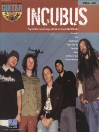 Guitar Play Along 40 Incubus Book & Cd Sheet Music Songbook