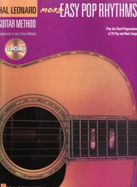 More Easy Pop Rhythms Hal Leonard Guitar + Cd Sheet Music Songbook