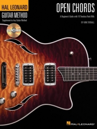Hal Leonard Guitar Method Open Chords Book & Cd Sheet Music Songbook