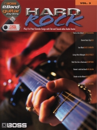Boss Eband Guitar Play Along 03 Hard Rock + Usb Sheet Music Songbook