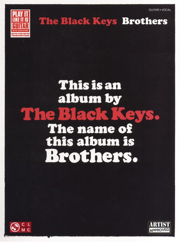 Black Keys Brothers Guitar Tab Sheet Music Songbook