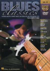 Guitar Play Along Dvd 23 Blues Classics Dvd Sheet Music Songbook
