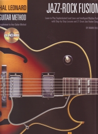 Hal Leonard Guitar Method Jazz-rock Fusion Bk & Cd Sheet Music Songbook
