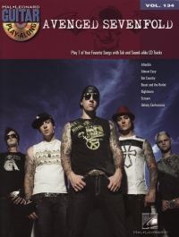 Guitar Play Along 134 Avenged Sevenfold Book & Cd Sheet Music Songbook