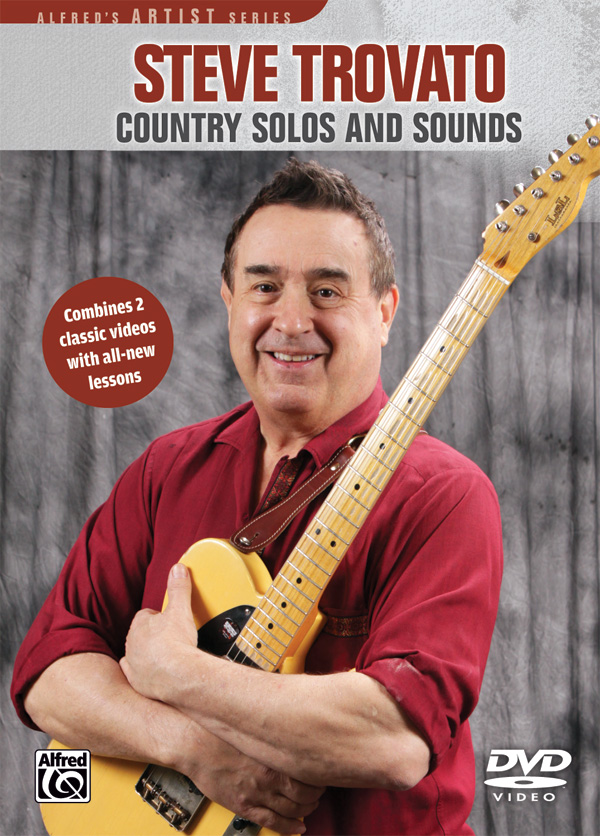 Steve Trovato Country Solos & Sounds Guitar Dvd Sheet Music Songbook