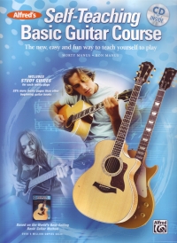 Alfreds Self Teaching Basic Guitar Course + Cd Sheet Music Songbook