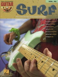 Guitar Play Along 23 Surf Book & Cd Sheet Music Songbook