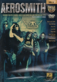 Guitar Play Along Dvd 37 Aerosmith Sheet Music Songbook