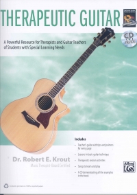 Therapeutic Guitar Krout Book & Cd Sheet Music Songbook