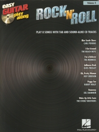 Easy Guitar Play Along 04 Rock N Roll + Cd Sheet Music Songbook