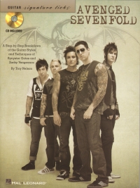 Avenged Sevenfold Signature Licks Book & Cd Sheet Music Songbook