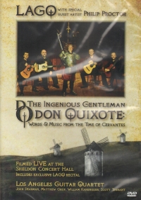 Lagq The Ingenious Gentleman Don Quixote Dvd Sheet Music Songbook