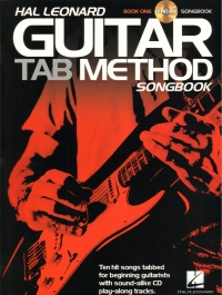 Hal Leonard Guitar Tab Method Songbook 1 + Cd Sheet Music Songbook