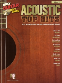 Easy Guitar Play Along 02 Acoustic Top Hits + Cd Sheet Music Songbook