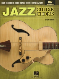 Jazz Guitar Chords Johnson Book & Audio Sheet Music Songbook