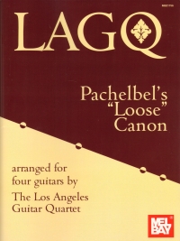 Lagq Pachelbels Loose Canon Four Guitars Sheet Music Songbook