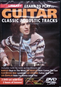 Learn To Play Classic Acoustic Tracks Guitar Dvd Sheet Music Songbook