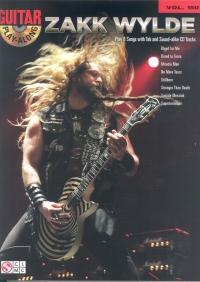 Guitar Play Along 150 Zakk Wylde Book & Cd Sheet Music Songbook