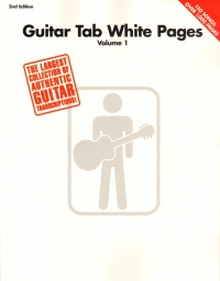 Guitar Tab White Pages Vol 1 2nd Edition Sheet Music Songbook