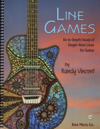Line Games Vincent Guitar Sheet Music Songbook