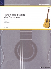 Dances & Studies Of The Baroque 3 Guitars Sheet Music Songbook