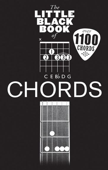 Little Black Book Of Chords Guitar Sheet Music Songbook