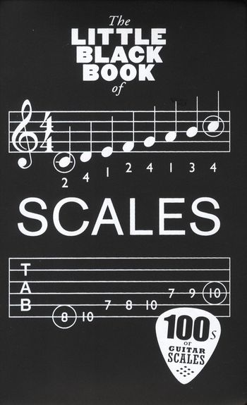 Little Black Book Of Scales Guitar Sheet Music Songbook