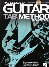 Hal Leonard Guitar Tab Method Songbook 2 + Cd Sheet Music Songbook