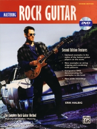 Mastering Rock Guitar Halbig Book & Dvd Sheet Music Songbook
