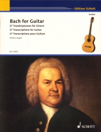 Bach For Guitar 27 Transcriptions Sheet Music Songbook