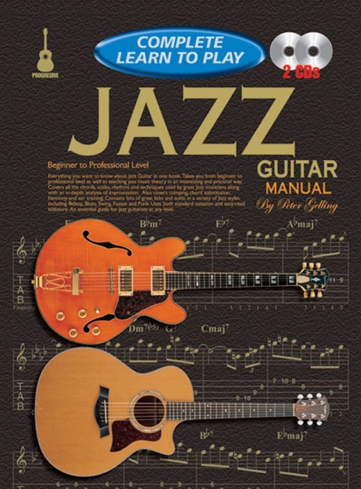 Complete Learn To Play Jazz Guitar Gelling + Audio Sheet Music Songbook